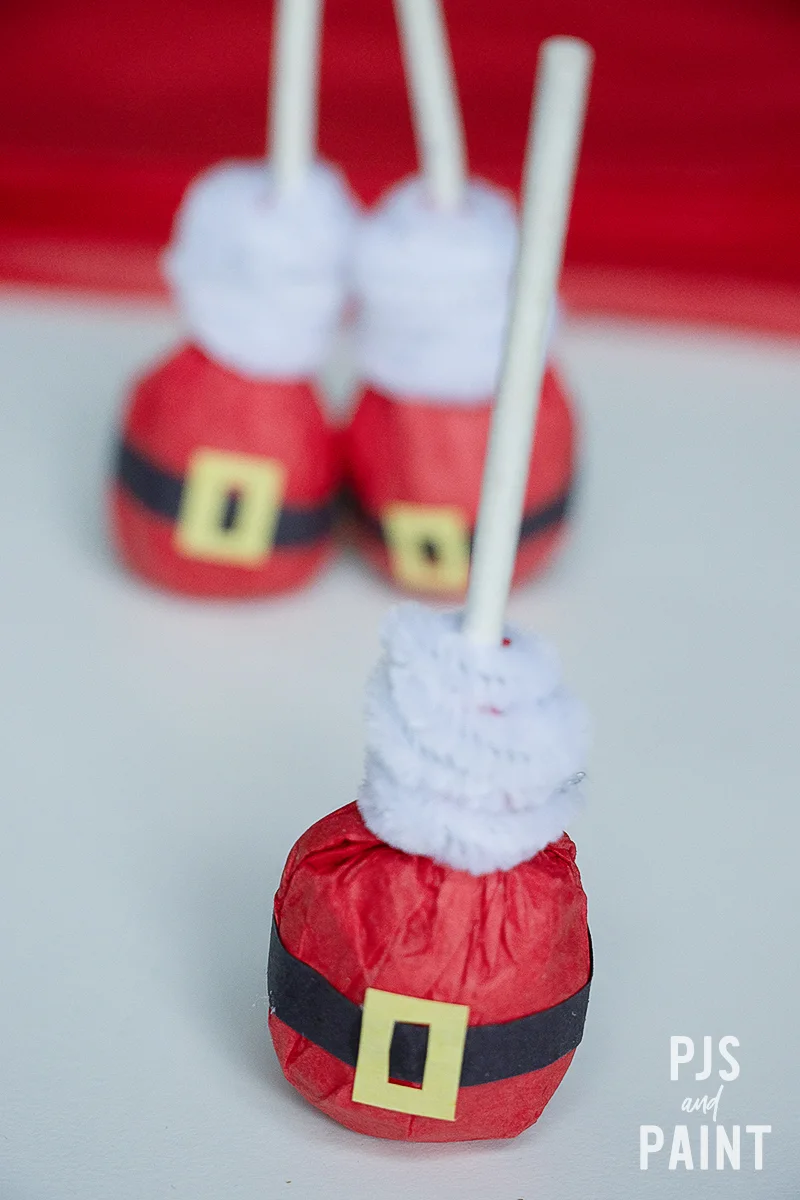 santa lollipop