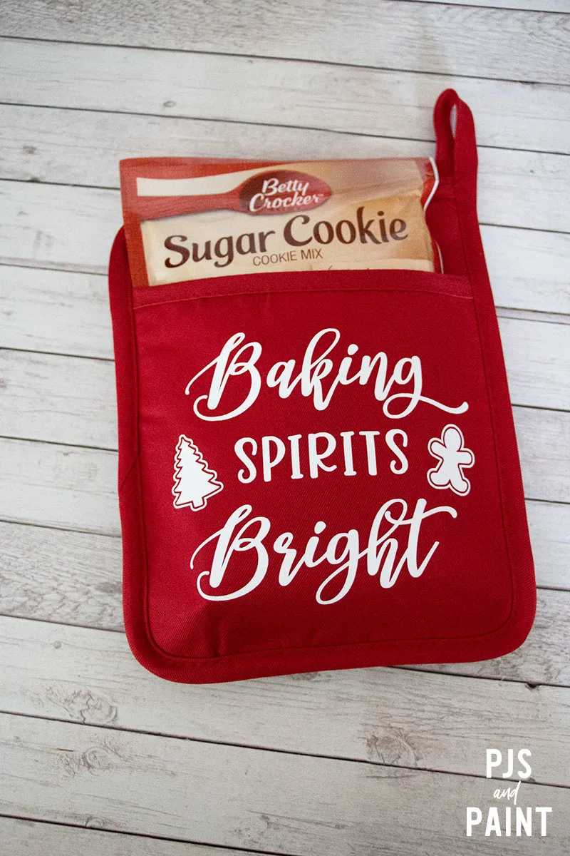 Baking Spirits Bright Personalized Cookie Jar