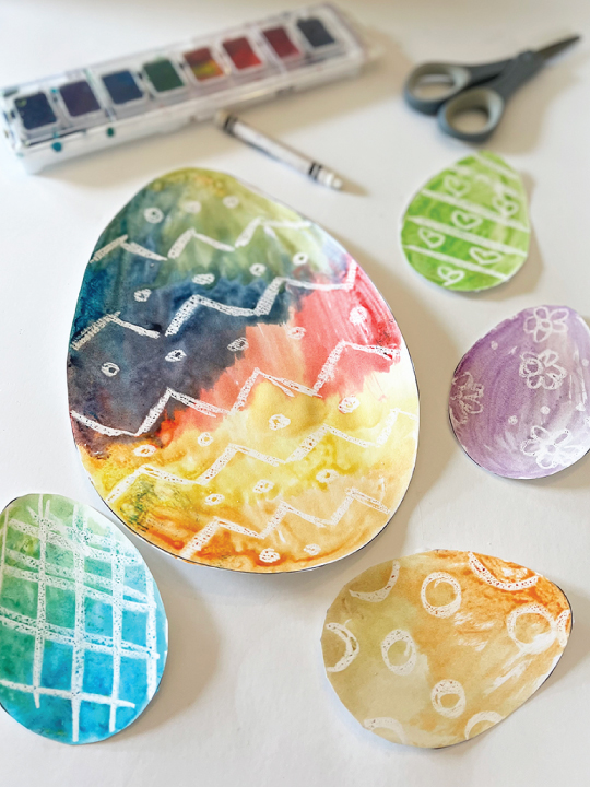Easy Easter Craft for Kids - With Free Easter Egg Printable