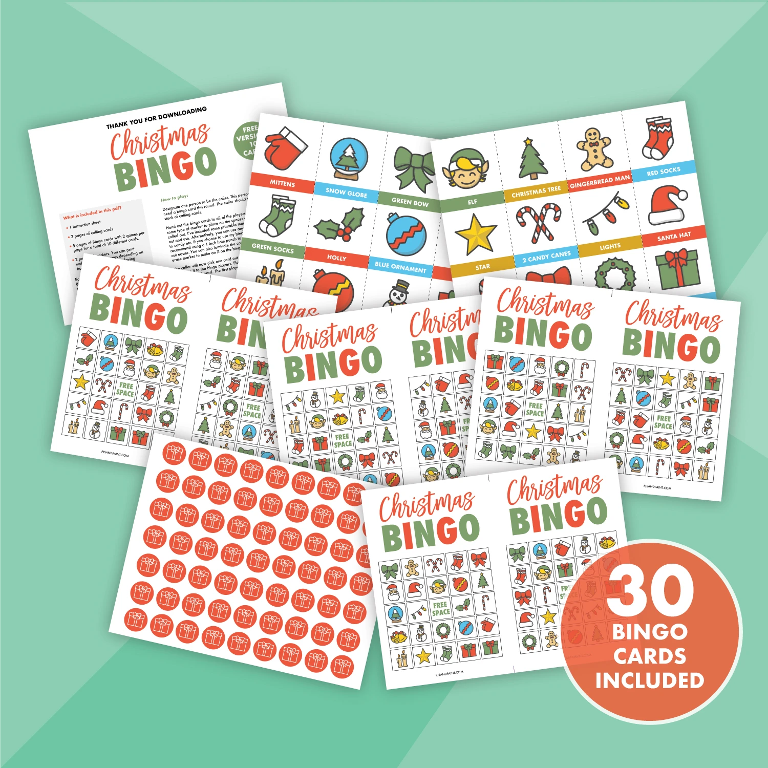 Christmas bingo full version