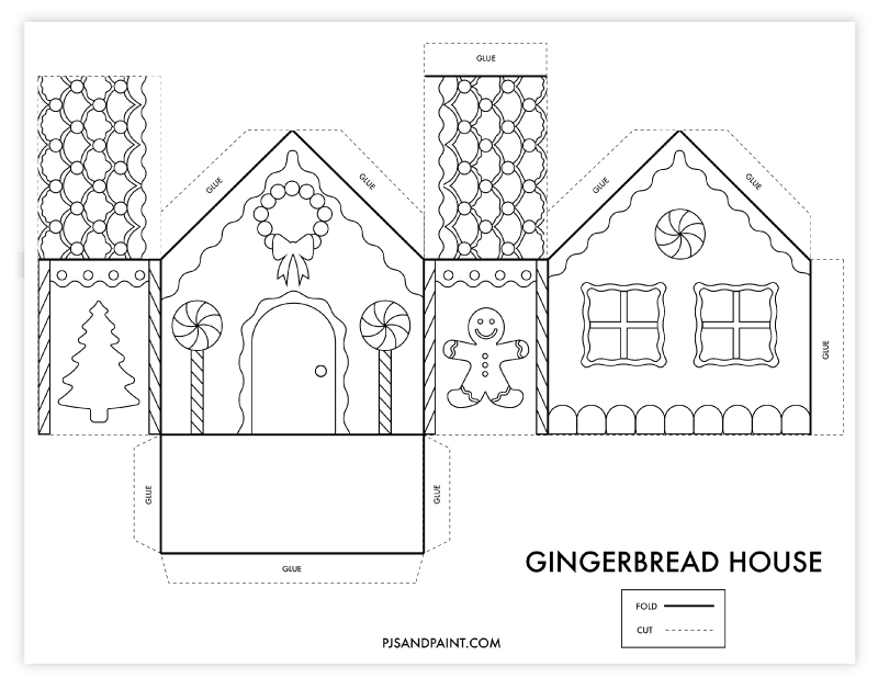 house template printable