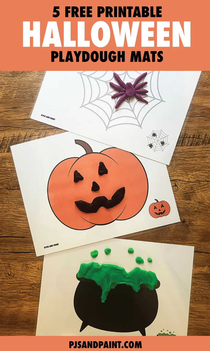 Thanksgiving Playdoh Mats - Free Printable - Teaching Littles