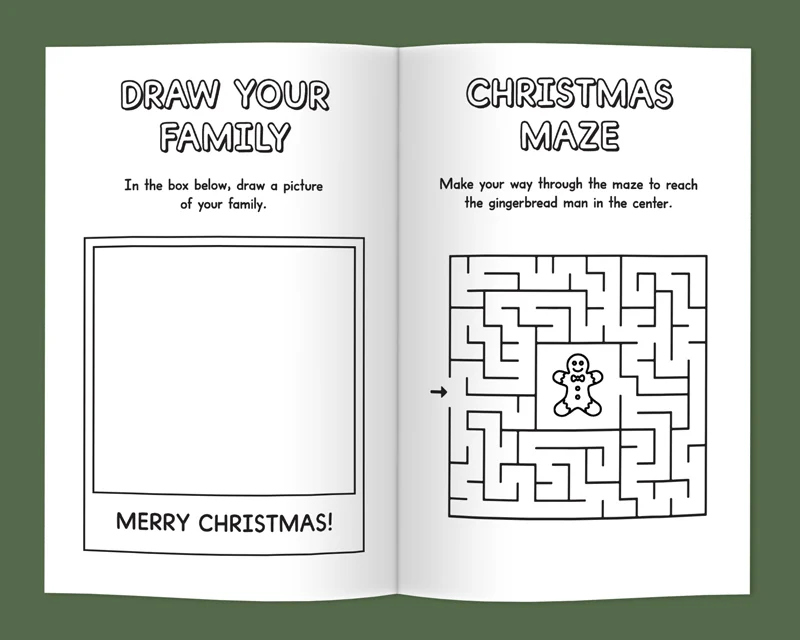 Christmas activity book 2