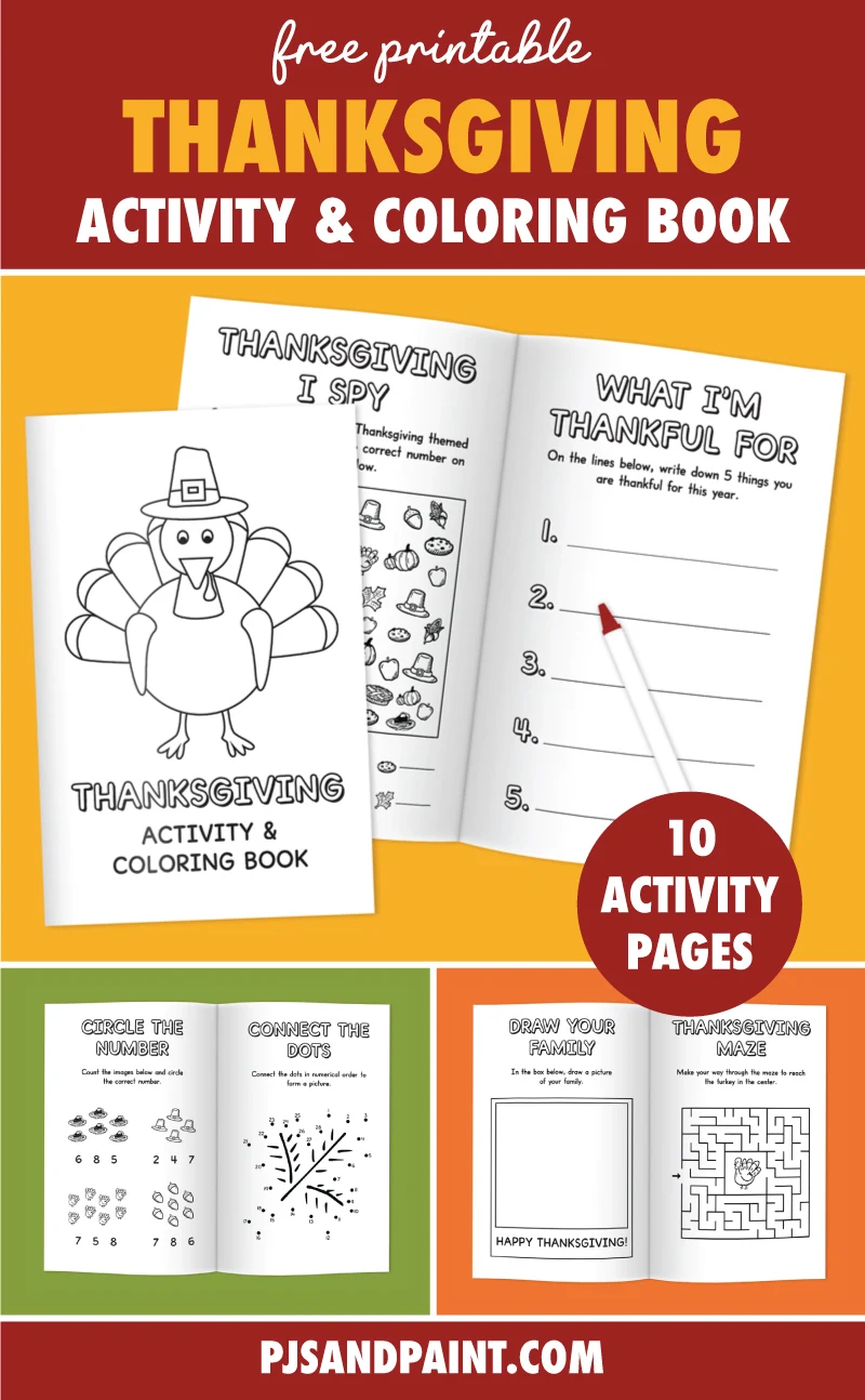 Happy Thanksgiving: My First Dot Art Coloring Book - Activity book