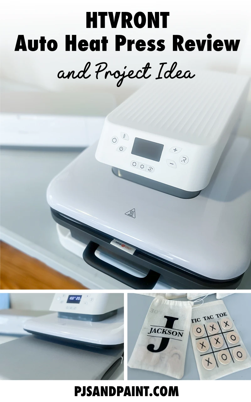 HTVRONT Auto Heat Press Review and Project Idea