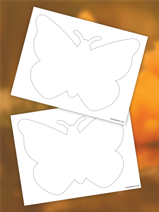 butterfly template thumbnail