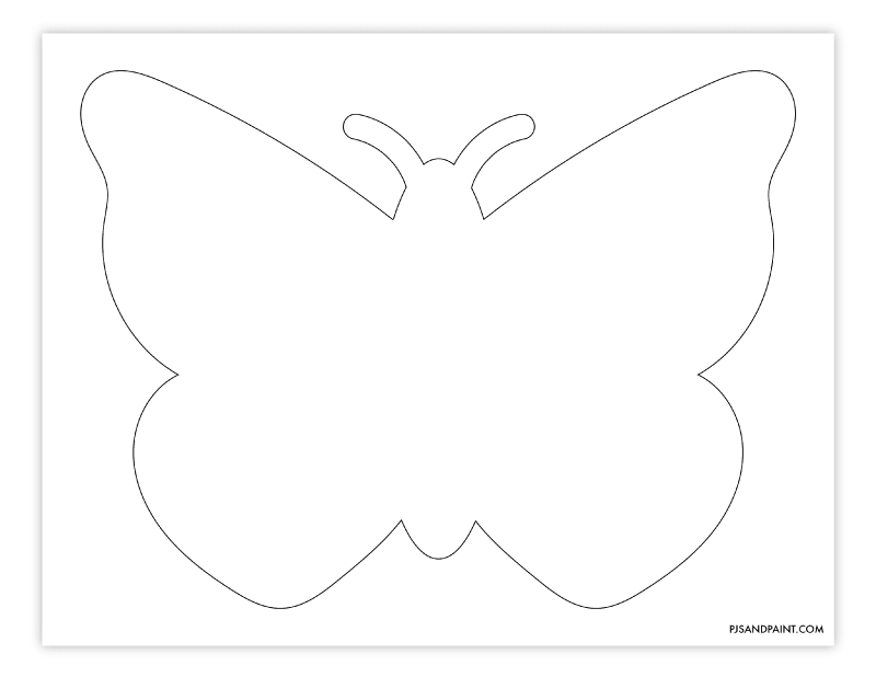 butterfly template