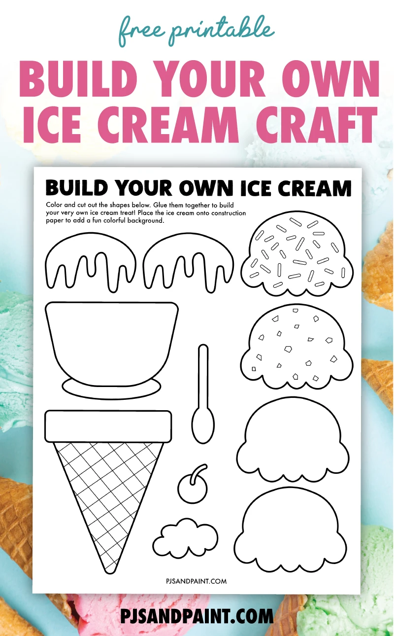 free ice cream printables