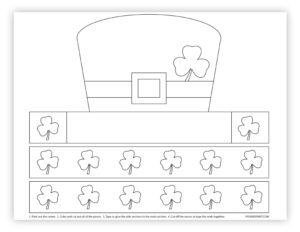 Free Printable St Patrick #39 s Day Hat Pjs and Paint Free Printable St Patrick #39 s Day Hat Pjs and Paint