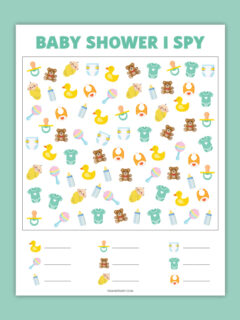 baby shower I spy thumbnail 1