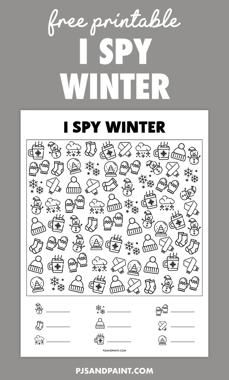 Free Printable Winter Games, Activities and Puzzles