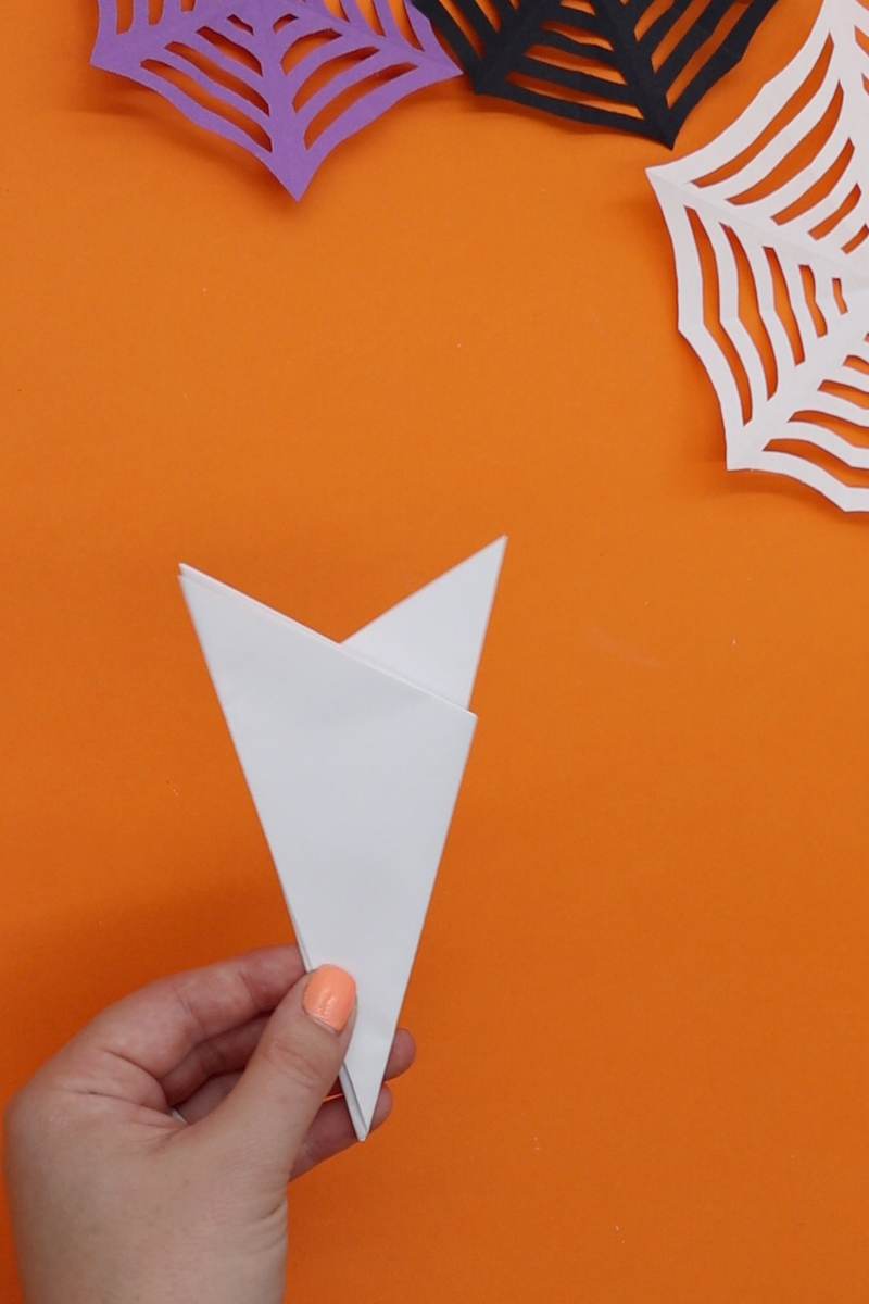 How to Make a Paper Spider web