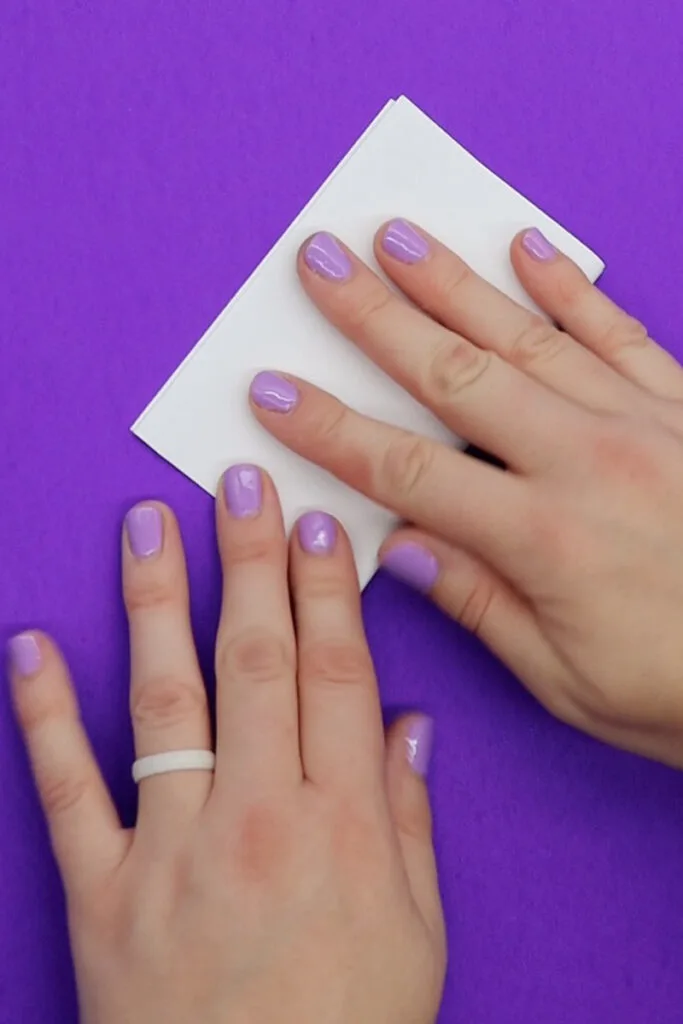 folding paper for skull garland