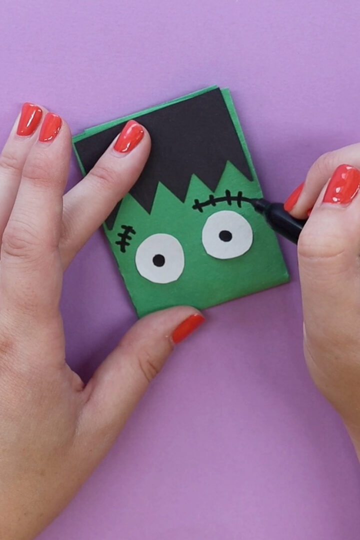 How to Make a Paper Frankenstein Puppet