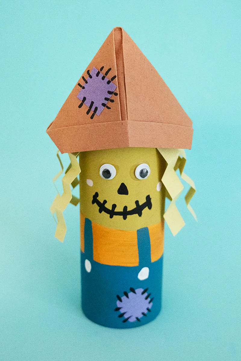 How to Make a Paper Roll Wizard - One Little Project