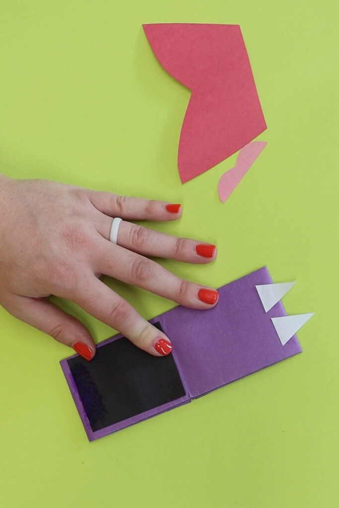 How to Make a Paper Vampire Puppet