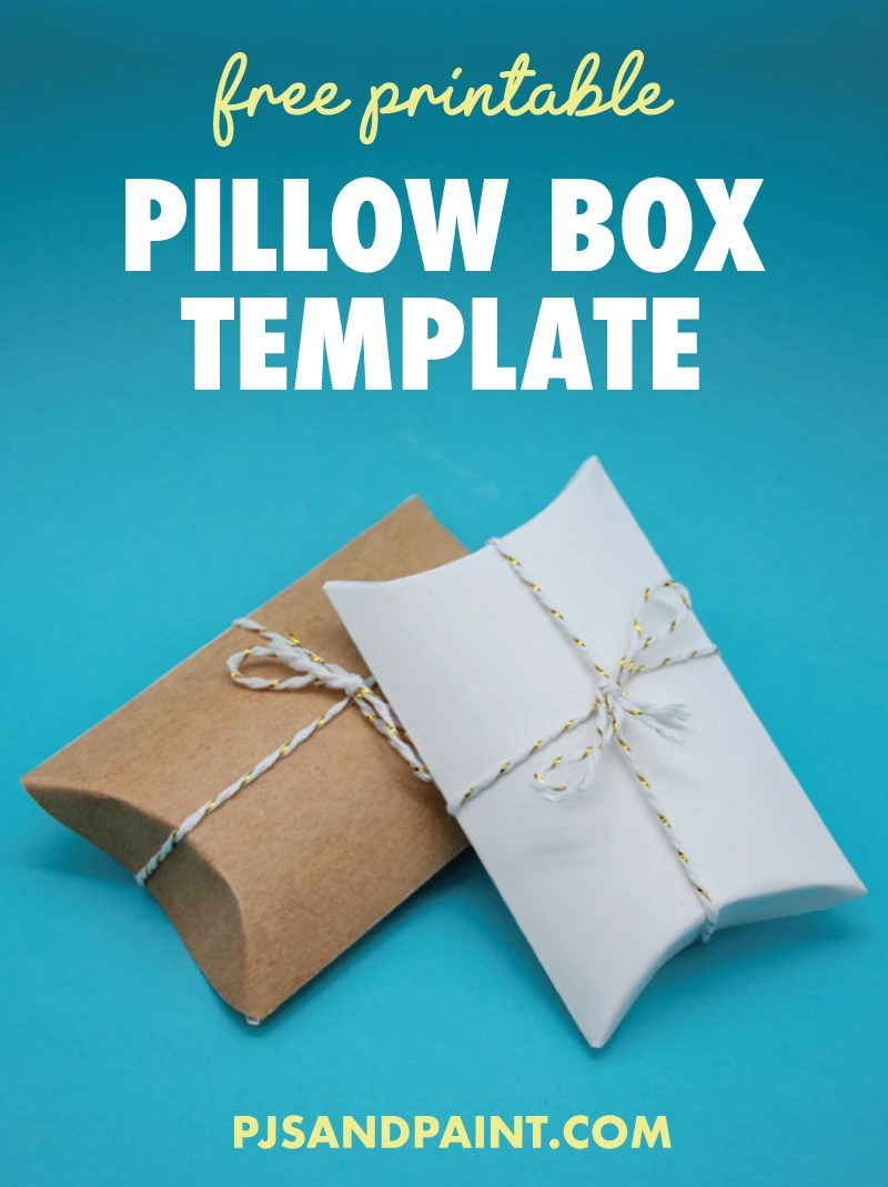 paper gift box template printables