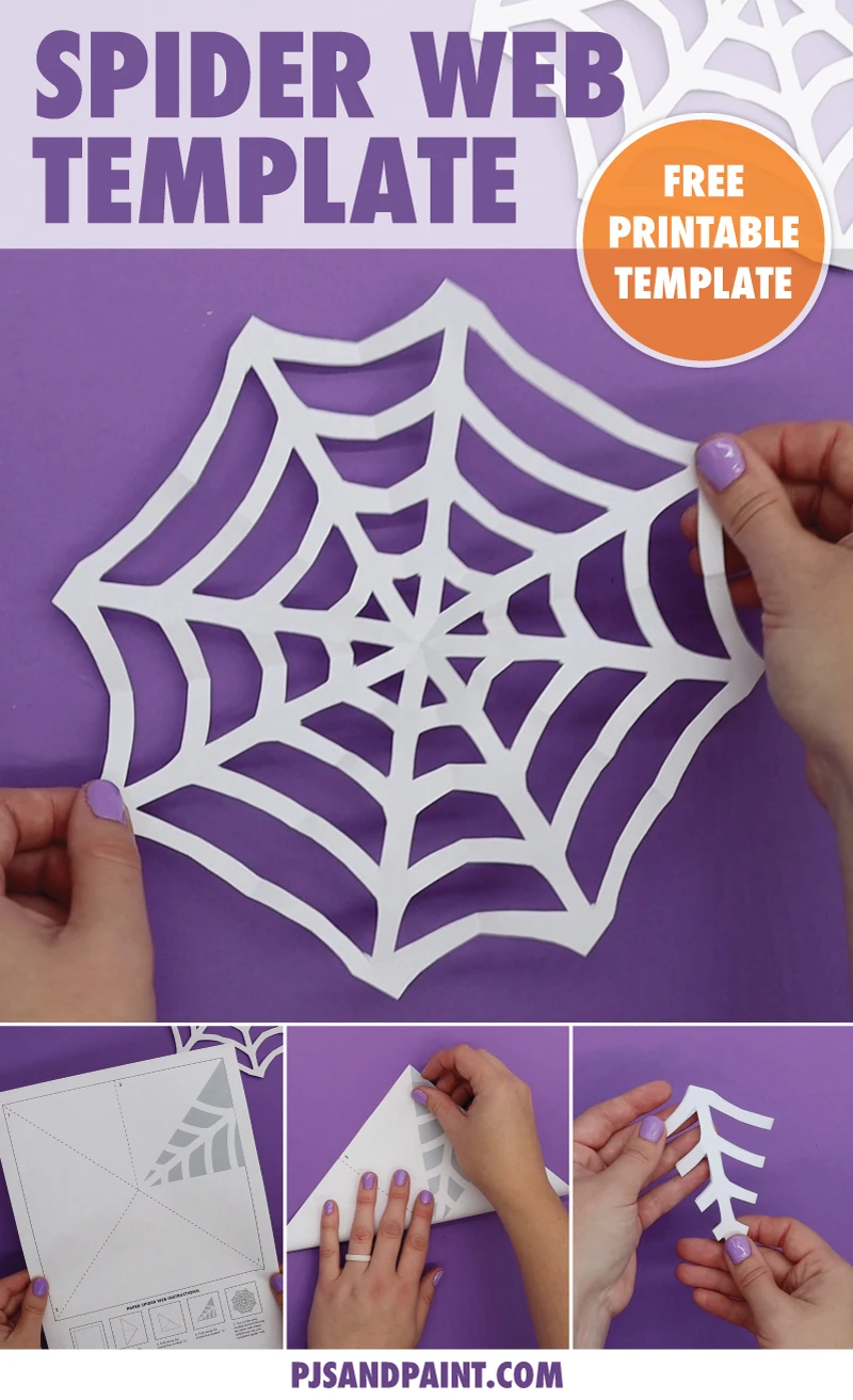 halloween spider outline