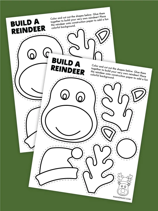 build a reindeer thumbnail