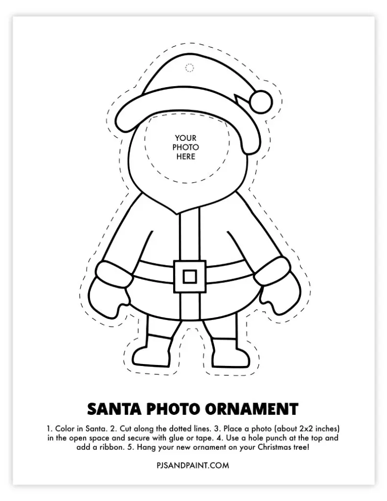 santa ornament