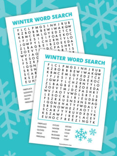 winter word search thumbnail