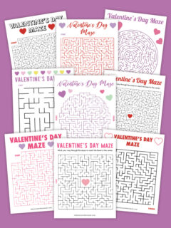 valentines day mazes thumbnail