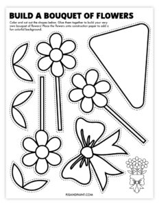 52 Free Printable "Build Your Own" Crafts - Pjs and Paint