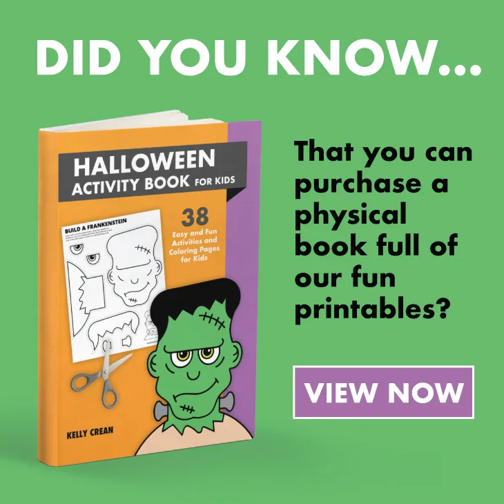 halloween book ad