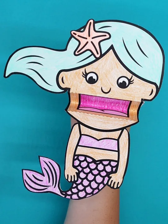 thumbnail mermaid puppet