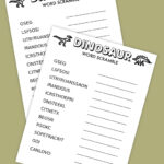 dinosaur word scramble thumbnail