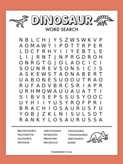 dinosaur word search thumbnail