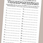 how many words transportation thumbnail