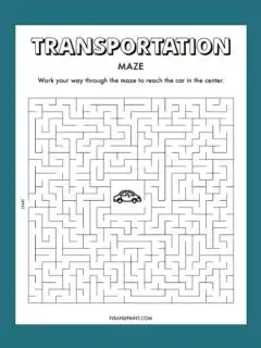 transportation maze thumbnail