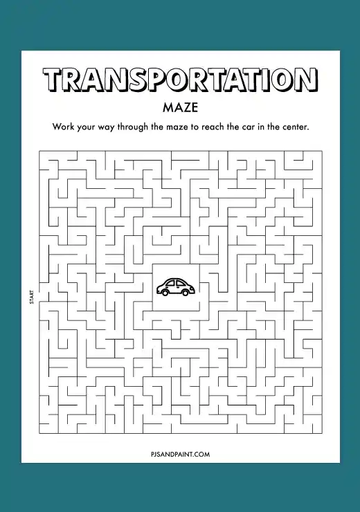 transportation maze thumbnail