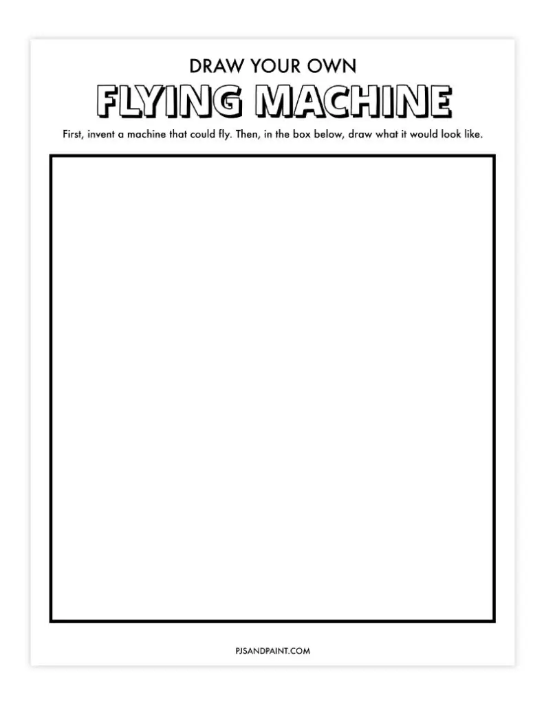 draw your own flying machine