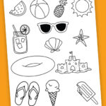 summer coloring page thumbnail