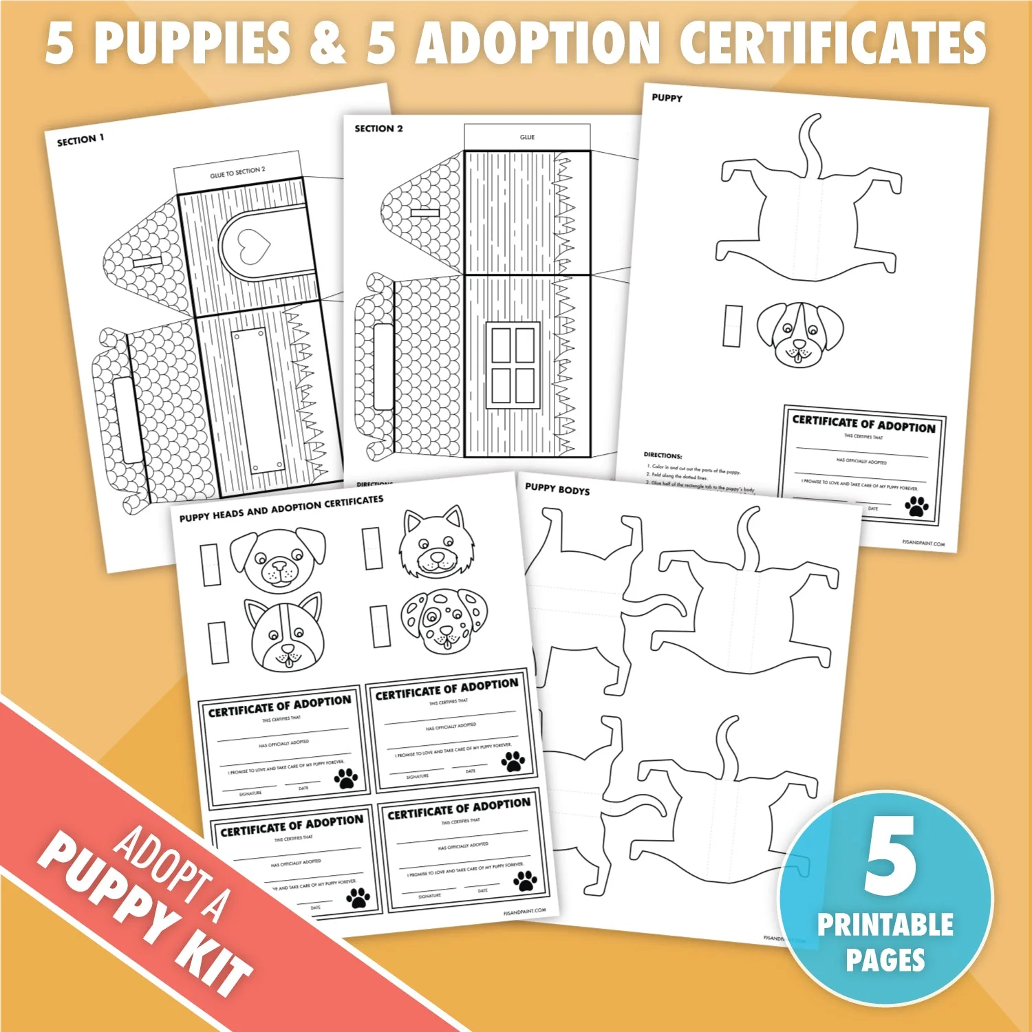 adopt a puppy bundle