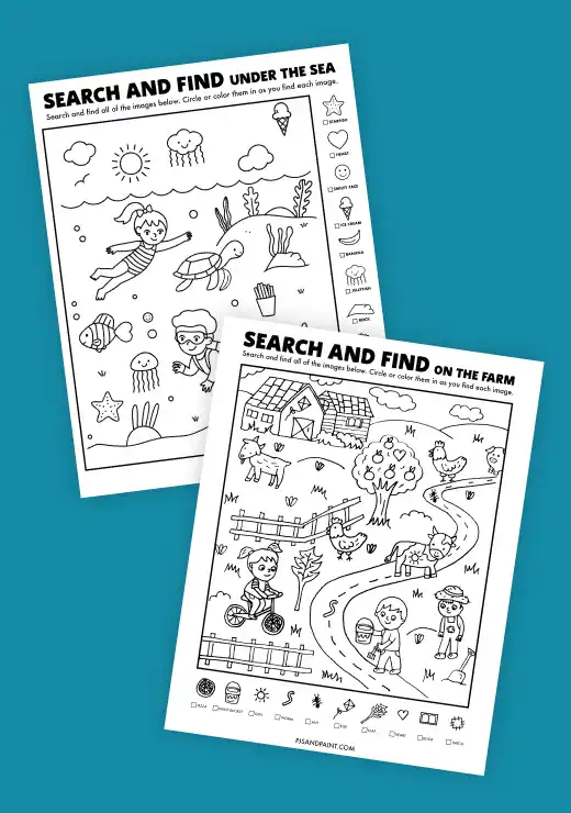 search and finds