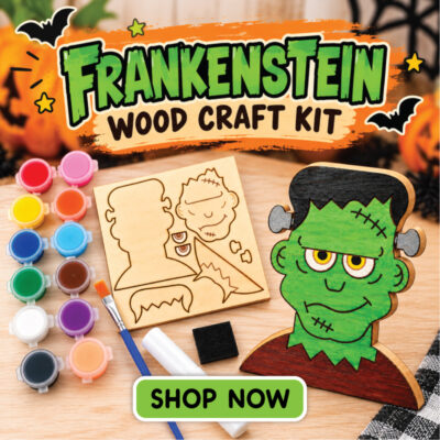 frankenstein wood craft kit