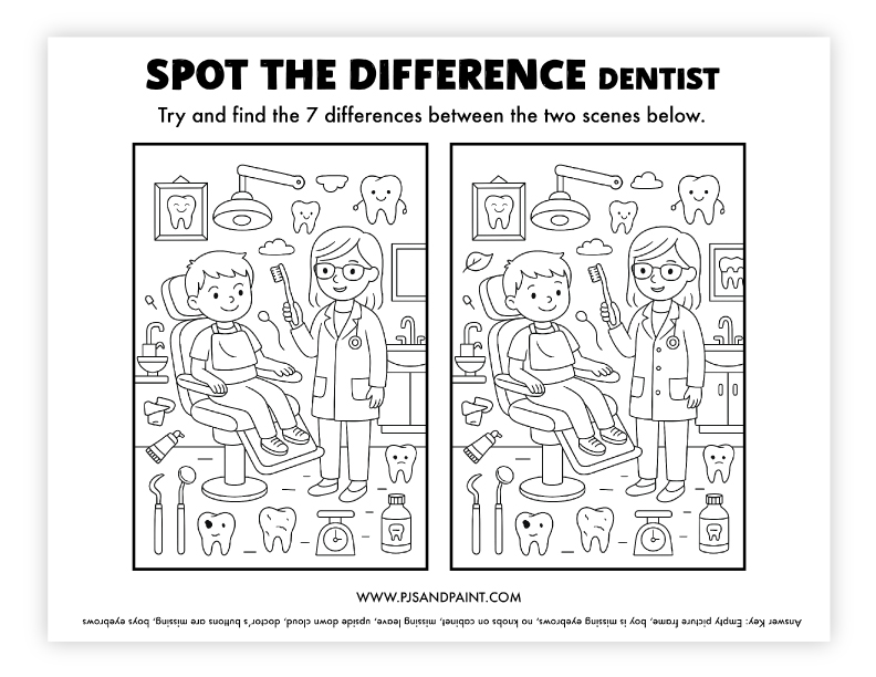 spot the difference dentist
