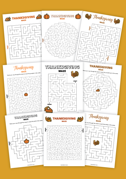 thanksgiving maze thumbnail
