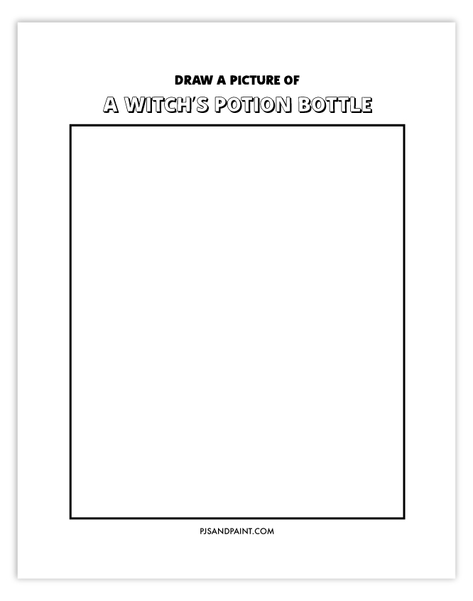 witchs potion bottle