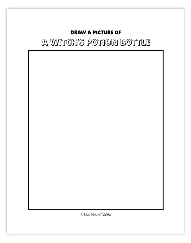 witchs potion bottle