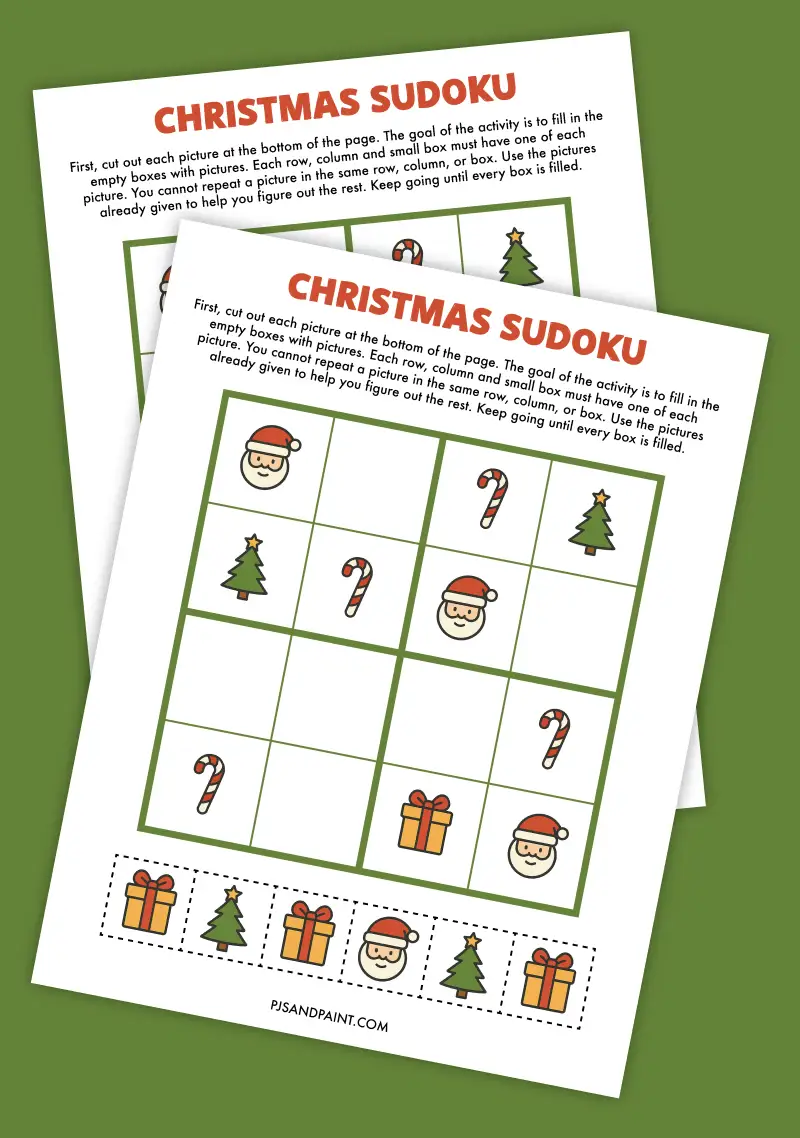 christmas sudoku game