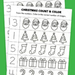 free printable christmas count and color thumbnail