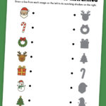 christmas shadow matching thumbnail