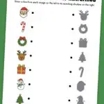 christmas shadow matching thumbnail