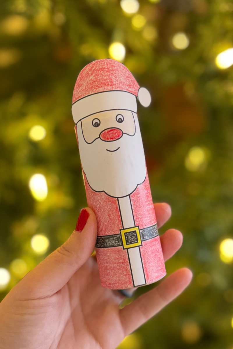 santa paper roll
