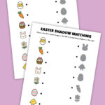 easter shadow matching thumbnail