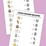 easter shadow matching thumbnail